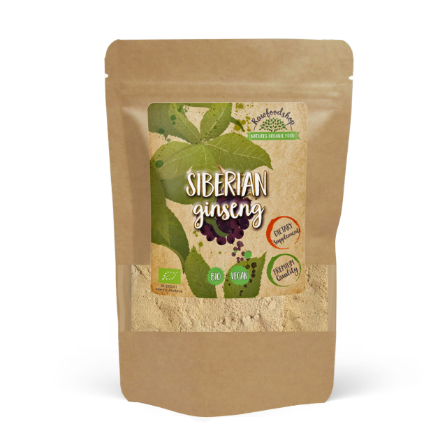 Siberian Ginseng Pulver EKO 250g