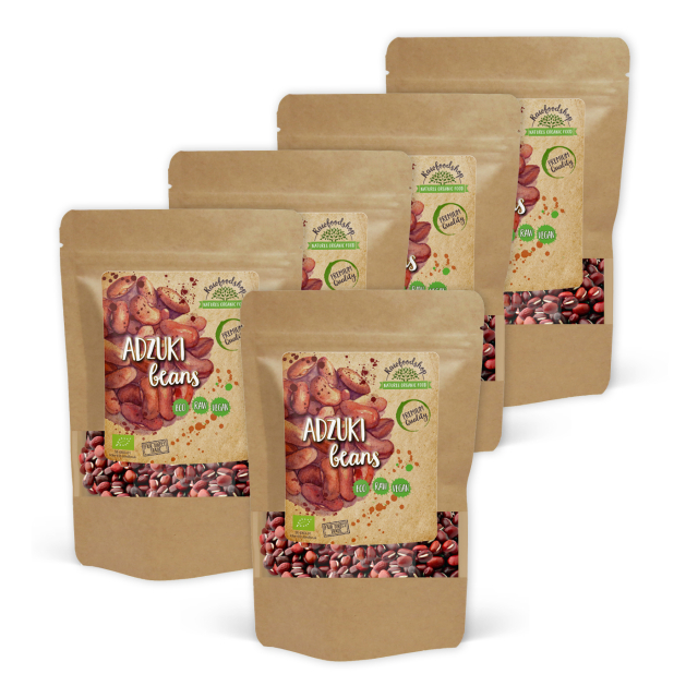 Adzuki bönor EKO 500g x 5 paket