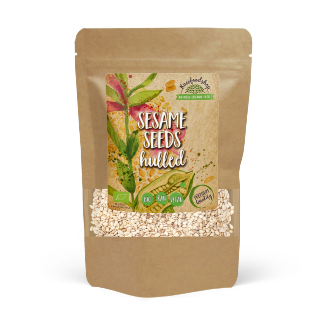 Sesamfrön skalade EKO 500g