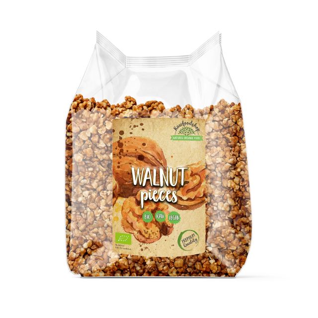 Valnötter i bitar RAW EKO 750g