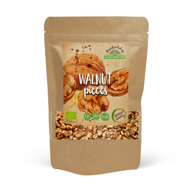 Valnötter i bitar RAW EKO 500g
