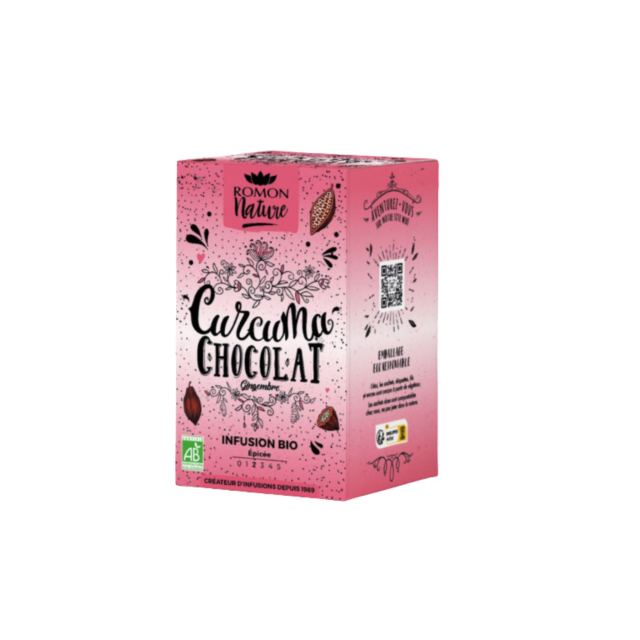 Te Gurkmeja & Choklad Infusion EKO 16 x 1,7g