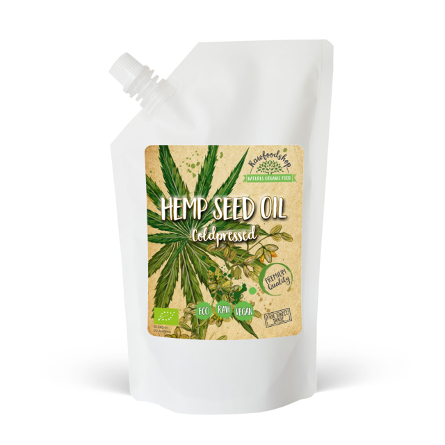 Hampaolja EKO 1000 ml