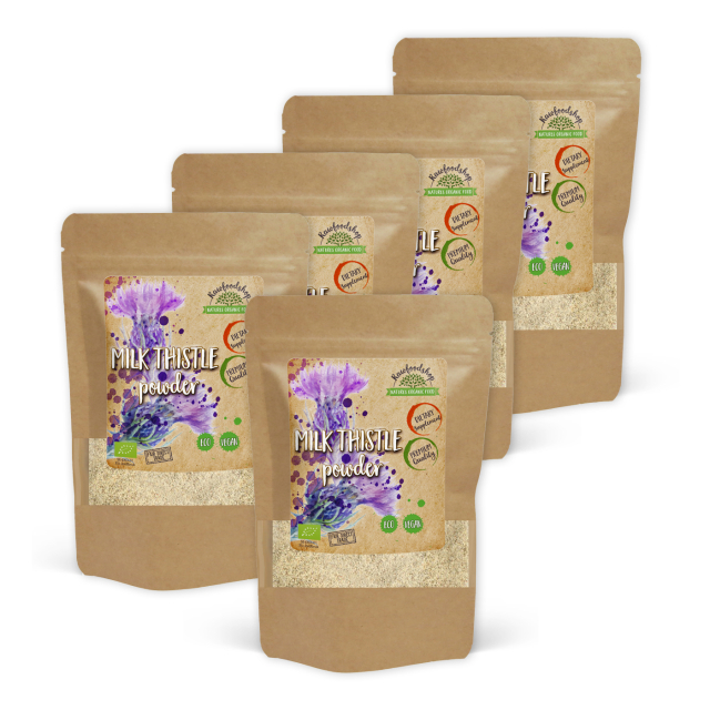 Milk Thistle Pulver EKO 125g x 5 paket