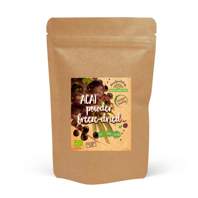 Acai Pulver Frystorkad EKO 125g