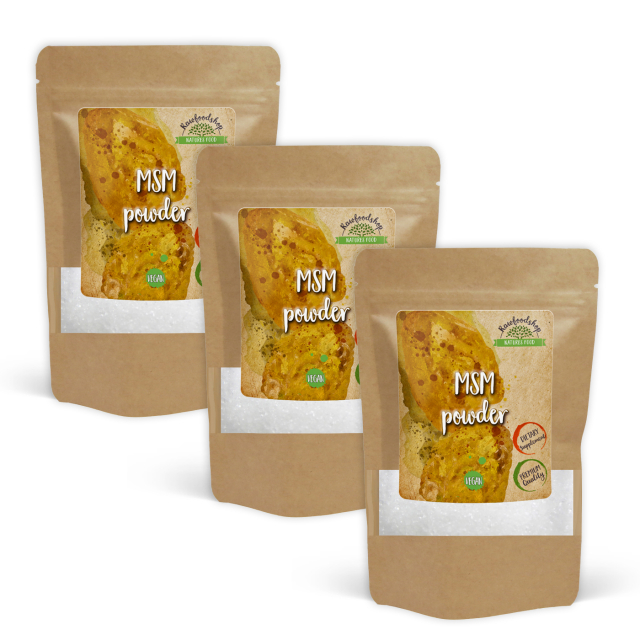 MSM pulver 500g x 3 paket