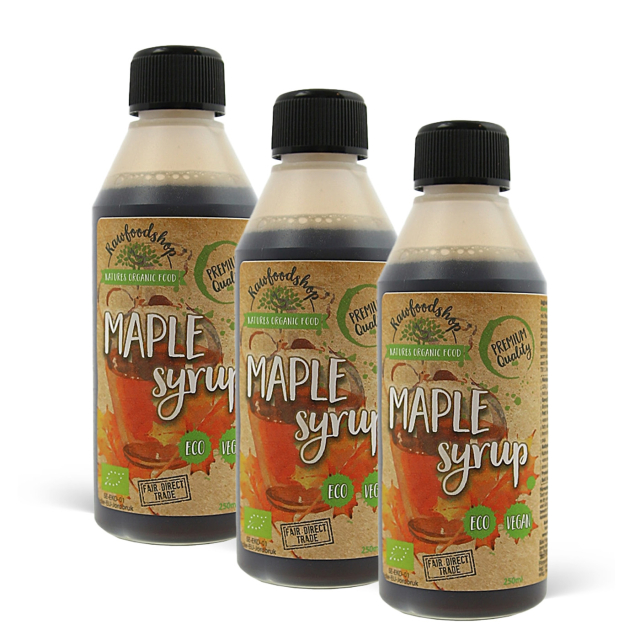 Lönnsirap EKO 250 ml x 3 flaskor