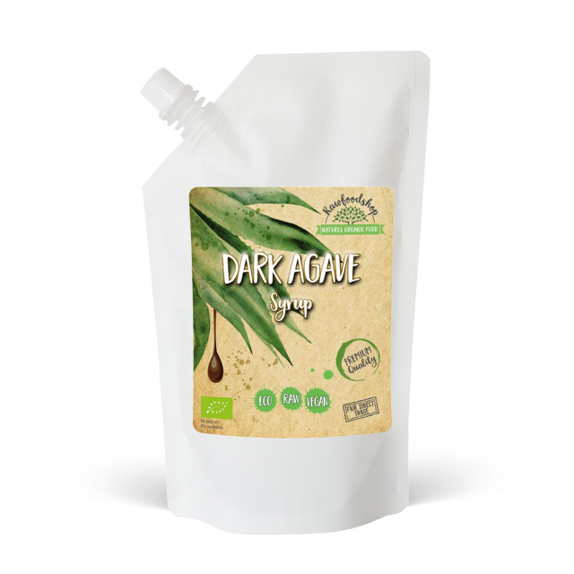 Agave Sirap Mörk EKO 500ml