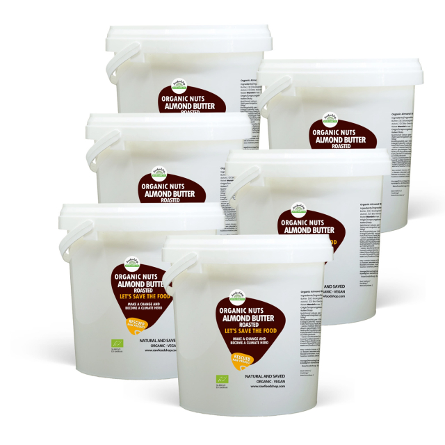 Mandelsmör Rostat EKO 1kg x 6 paket