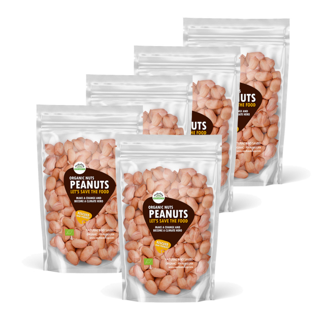 Jordnötter RAW EKO 1kg 5st paket