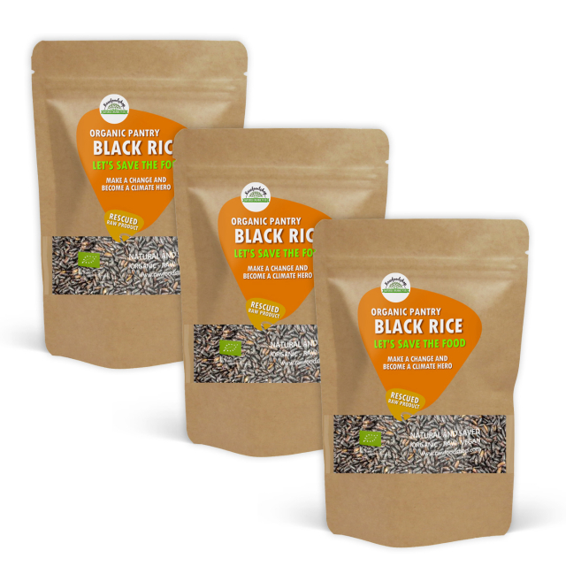 Svart Ris EKO 1kg x 3 paket