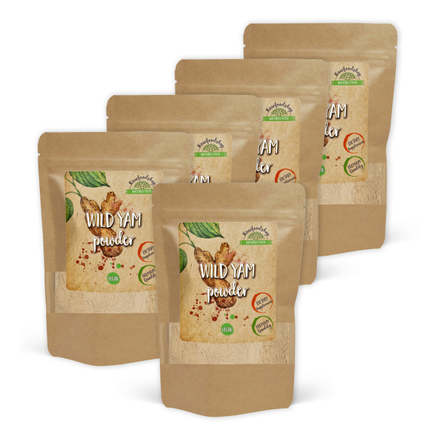 Wild Yam Pulver 125g x 5 paket